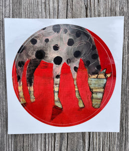 Sticker:  Red Horse